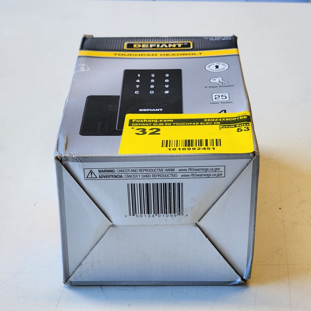 DEFIANT SLIM SN TOUCHPAD ELEC DB (32GZ4X9D01BB) DEFIANT SLIM SN TOUCHPAD ELEC DB (32GZ4X9D01BB)